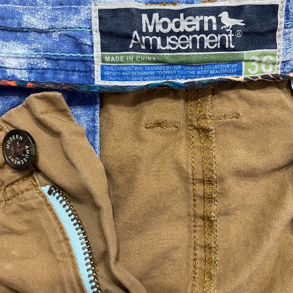 (Modern Amusement) Khaki Shorts View 4